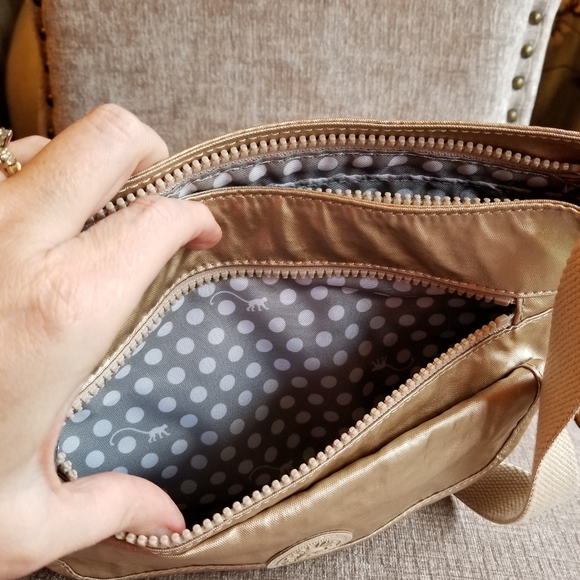 Kipling nylon gold crossbody - Picture 7 of 7